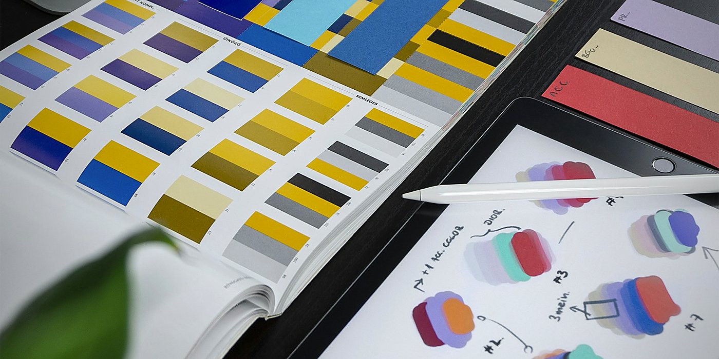 Graphics design workspace